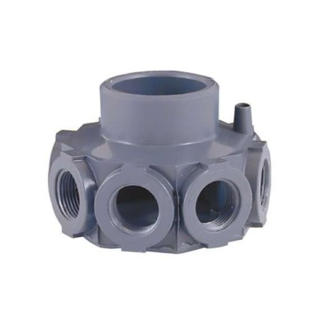 Cabezal colector 8 brazos 3/4" Astralpool. 00624