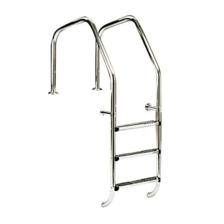 ESCALERA MODELO 1000 PARA REBOSADERO 3 PELDAÑOS LUXE+1 SEG.. 07516