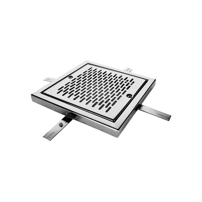 REJA DE DESAGÜE PISC. HORM. 400X400 mm AISI-316. 30766