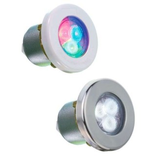 Proyector Lumiplus MINI V2 Luz RGB embellecedor blanco para Spa y P. prefabricada. 52126