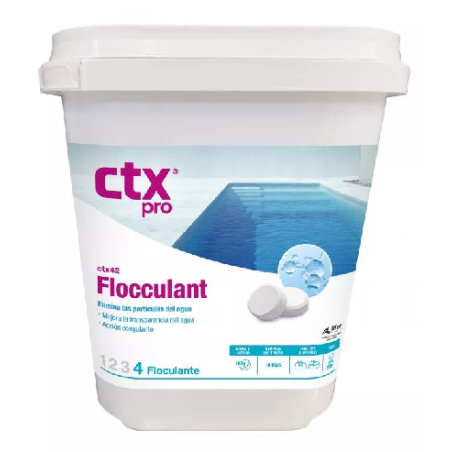 CTX 42 Floculante en tabletas de 25kg. 03120