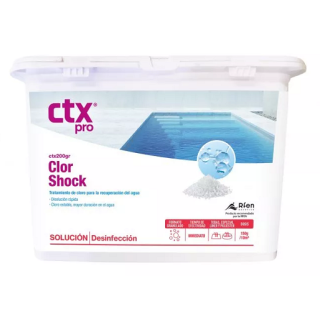 CTX 200 GR. ClorShock Cloro granulado rápido 25KG. 10905