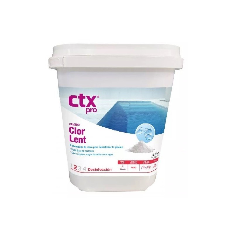 CTX 300 1KG TRICLORO POLVO - ENVASE CUADRADO. 03147