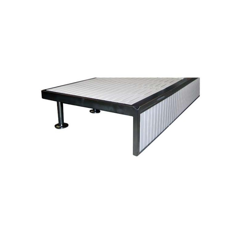 PLATAFORMA PARA PODIUMS INOX AISI-304, ANCHO CALLE 2,5m. 34214