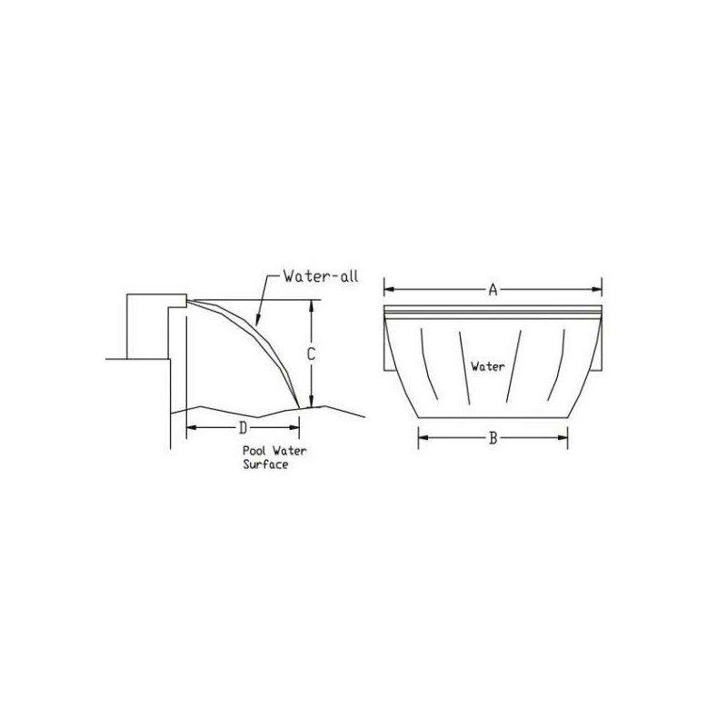 CASCADA SILKFLOW 30 CM. 45205