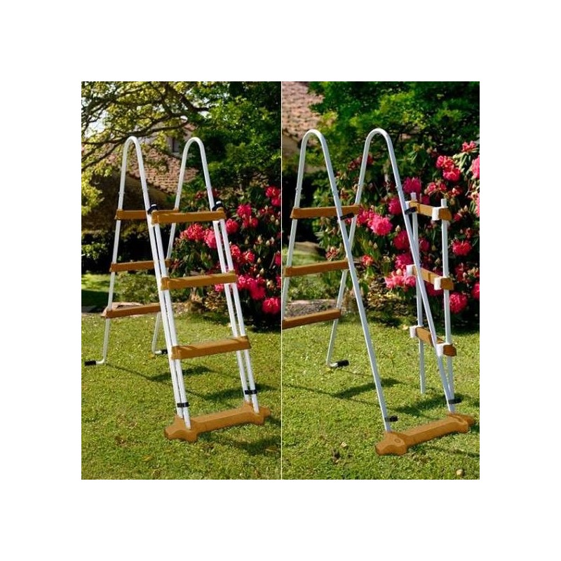 Piscina elevada madera 610x375x120 Gre. KIT610W