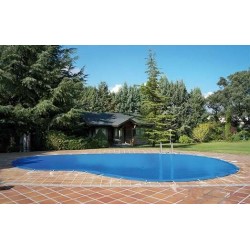 Cobertor gran resistencia azul - 9x4,5m para piscina Steel Pool. COBGR4ST