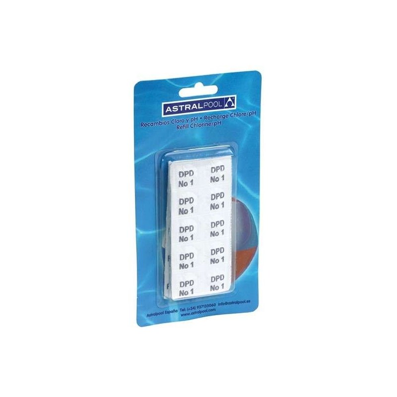 RECAMBIO EN BLÍSTER PARA POOLTESTER. 41934