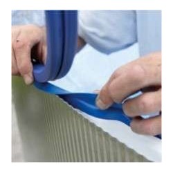 Liner azul rectangular gran resistencia - 730x375cm para piscinas Gre. FPROV730GR