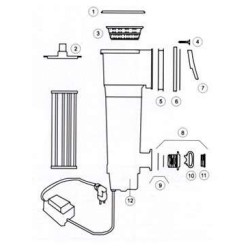Tapón skimmer retorno Gre. 00300G0002