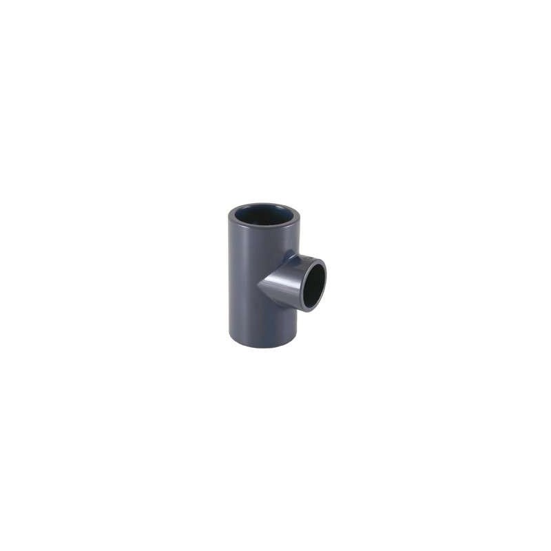 TE REDUCIDA 90o PVC encolar D. 63 x 25 ASTRALPOOL. 01827