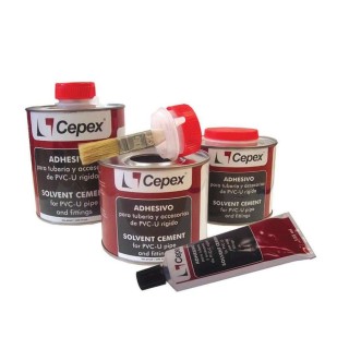 Adhesivo PVC 500cc Cepex. 02427