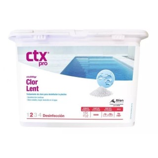 CTX 300GR. ClorLent 5KG Cloro granulado lento. 03156 4 unidades
