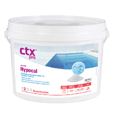 CTX 120 Hypocal 5KG. HIPOCLORITO GRANULADO. 03130 4 UD