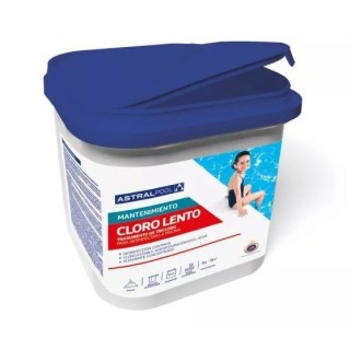 CLORO LENTO EN POLVO 5 kg. ASTRAPOOL. 11401 4 UD