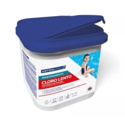 CLORO LENTO EN POLVO 5 kg. ASTRAPOOL. 11401 4 UD
