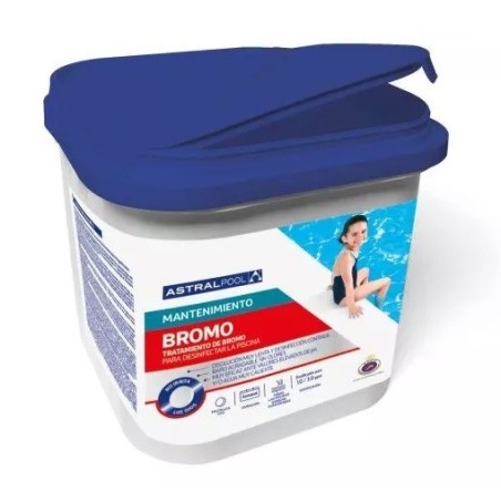 BROMO EN TABLETAS 20 g 5 kg. 16550 4 UD