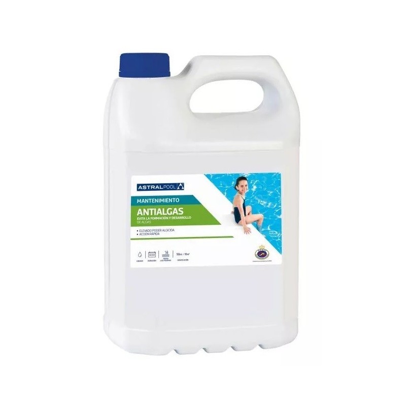 ANTIALGAS 5 L. ASTRALPOOL. 11417 4 UD