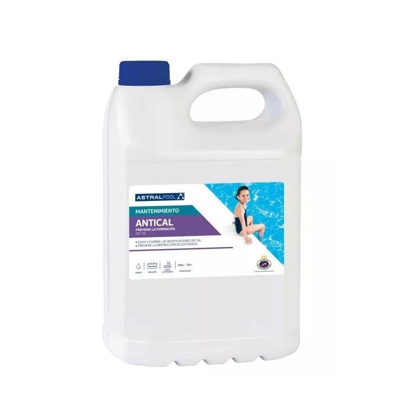 ANTI-CALCÁREO 5 L. ASTRALPOOL. 11431 4 UD