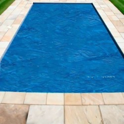 Cubierta isotérmica piscina rectangular enterrada 495x295 Gre. CPERT53
