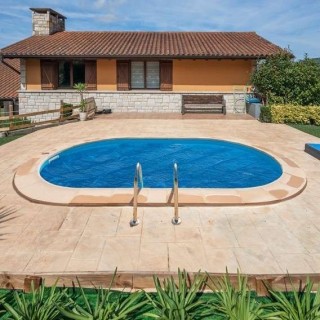 Cubierta isotérmica piscina enterrada 495 x 295 Gre. CVPE500
