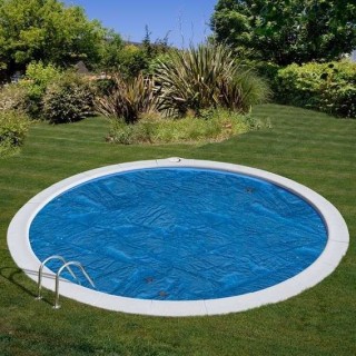 Cubierta isotérmica piscina enterrada Ø 415 Gre. CVPE420