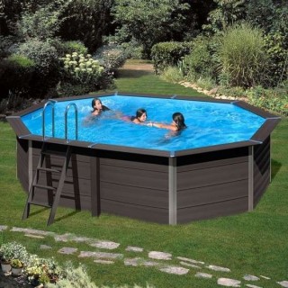Avantgarde Pool Piscina Composite ovalada 524 x 386 x 124 Gre. KPCOV52