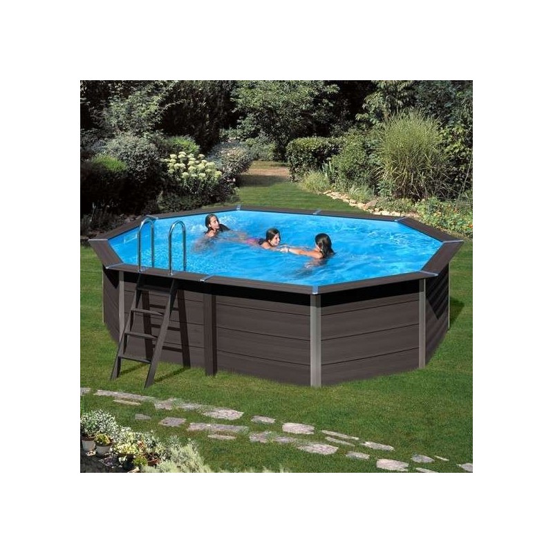Avantgarde Pool Piscina Composite ovalada 524 x 386 x 124 Gre. KPCOV52