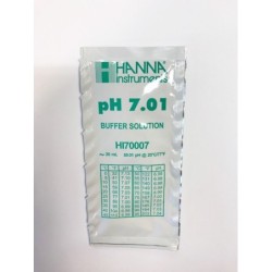 Solución de calibración en sobre Hanna pH 7.01 20ml. HI70007