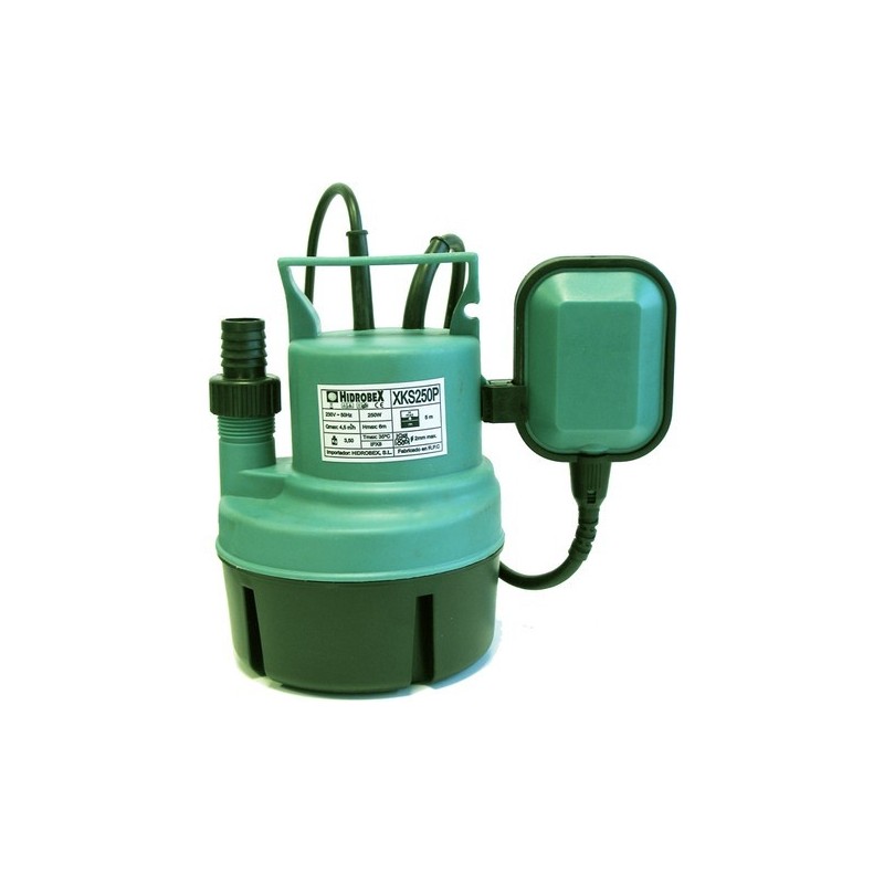 Electrobomba sumergible de achique XKS-250P HIDROBEX. 201830