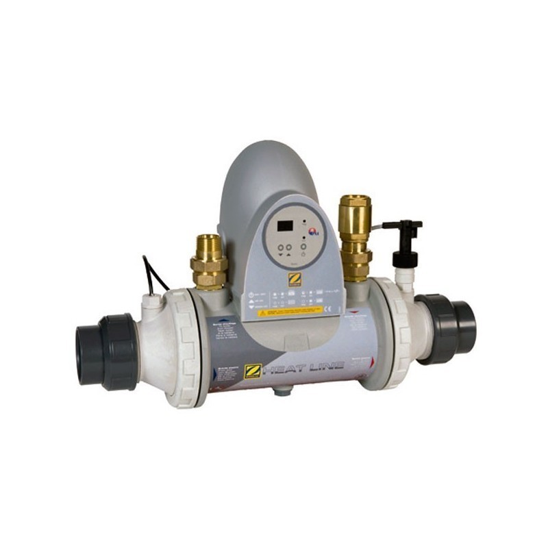 Intercambiador calor Heat Line 40 sin bomba recirculación Zodiac. W49KT40W
