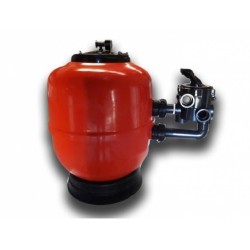Filtro UVE rojo Astral Ø 450 con válvula selectora. 57469