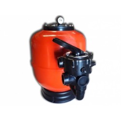 Filtro UVE ROJO Ø 750 con válvula selectora. 57473