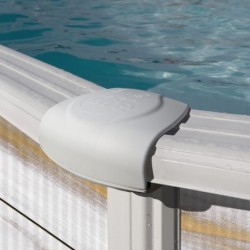 Piscina acero Groenlandia 730 x 375 x 132 cm GRE. KITPROV738N