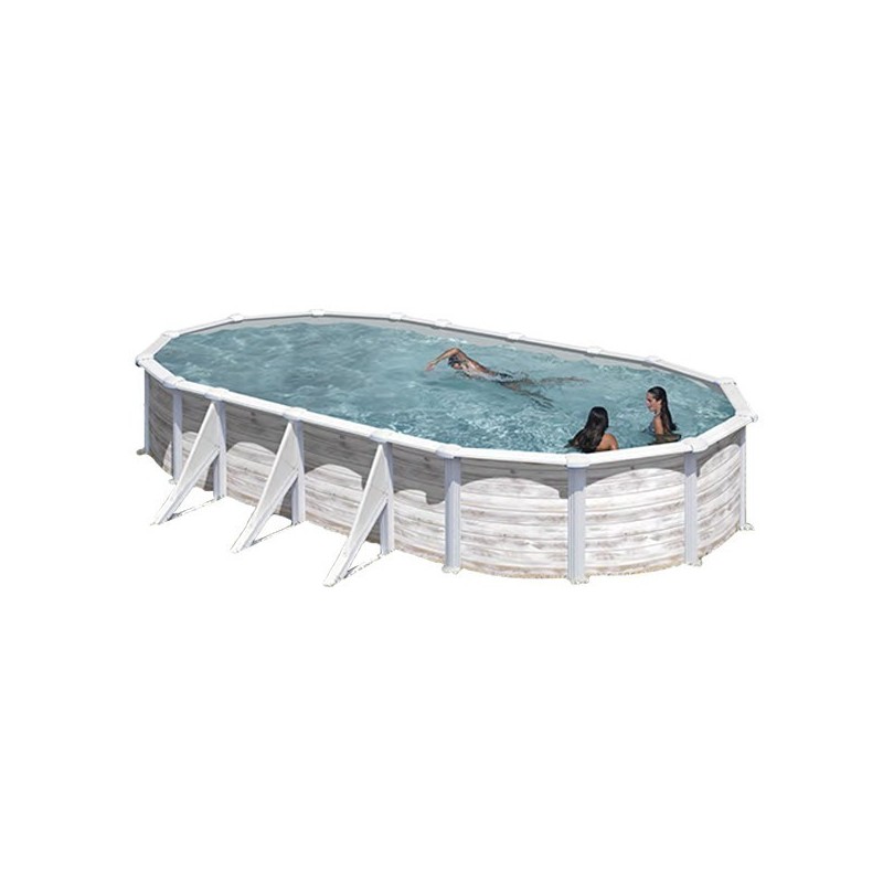 Piscina acero Groenlandia 500 x 300 x 132 cm GRE. KITPROV508N