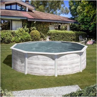 Piscina acero Finlandia Ø 350 x 120 cm GRE. KIT350N