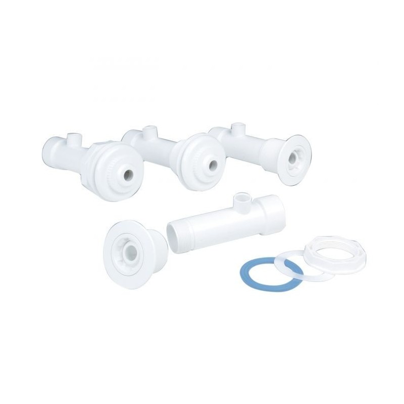 Kit hidromasaje para piscina hormigón 190mm Gris claro. 32113CL129