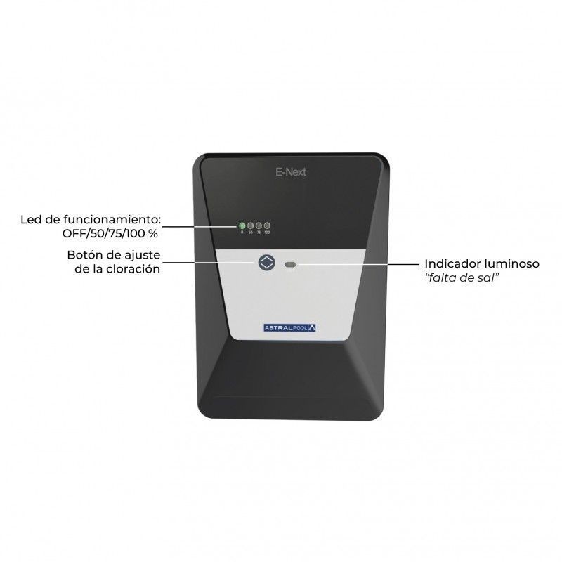 Clorador salino E-Next 30 Astralpool. 74084