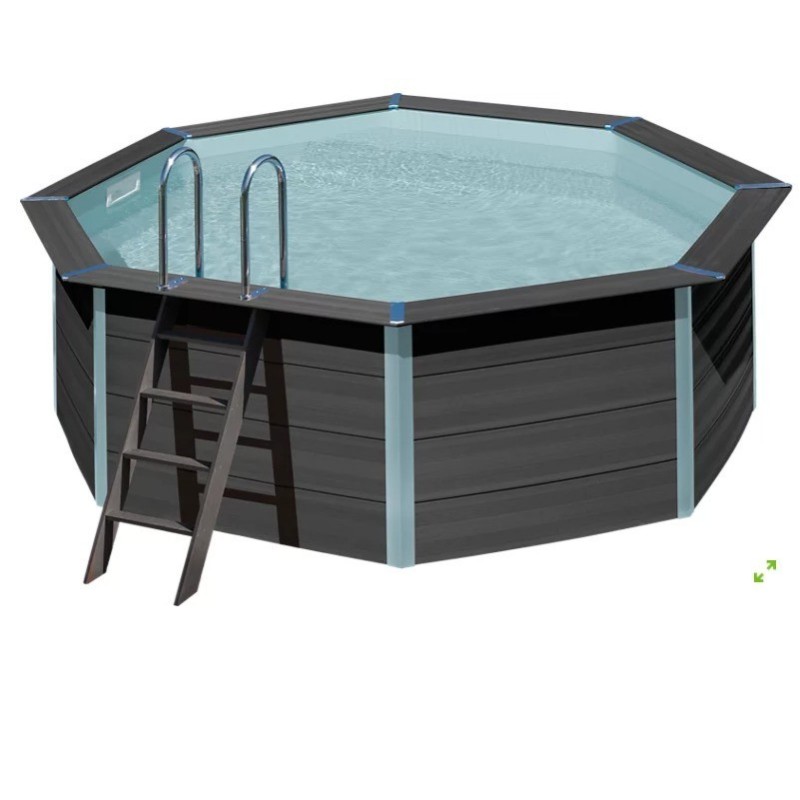 Liner circular gris D.240 x 120 alto. FPR241LB