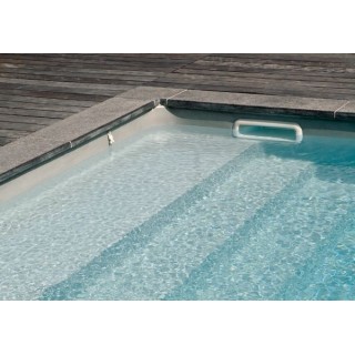 Liner ovalado gris 610 x 375 x 132 alto. FPROV618LB