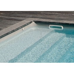 Liner ovalado gris 610 x 375 x 132 alto. FPROV618LB