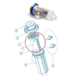 Repuesto electrodos D-25+/D-32+ Idegis. R-123