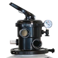 FILTRO MILLENIUM CON SALIDA TOP T/ZUNCHO 12000 L/H D.560 MM SAL. 1 1/2. 33817