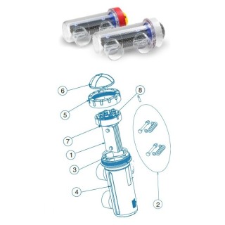Electrodo célula DT12 IDEGIS. R-459