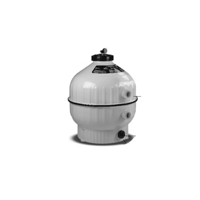 FILTRO CANTABRIC Ø 400 LATERAL SAL. 1 1 2 Sin válvula. 22398-0100