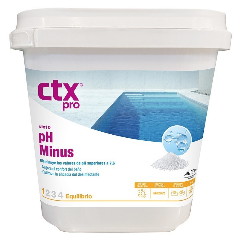 CTX 10 MINORADOR PH 5KG - ENVASE CUADRADO. 74650