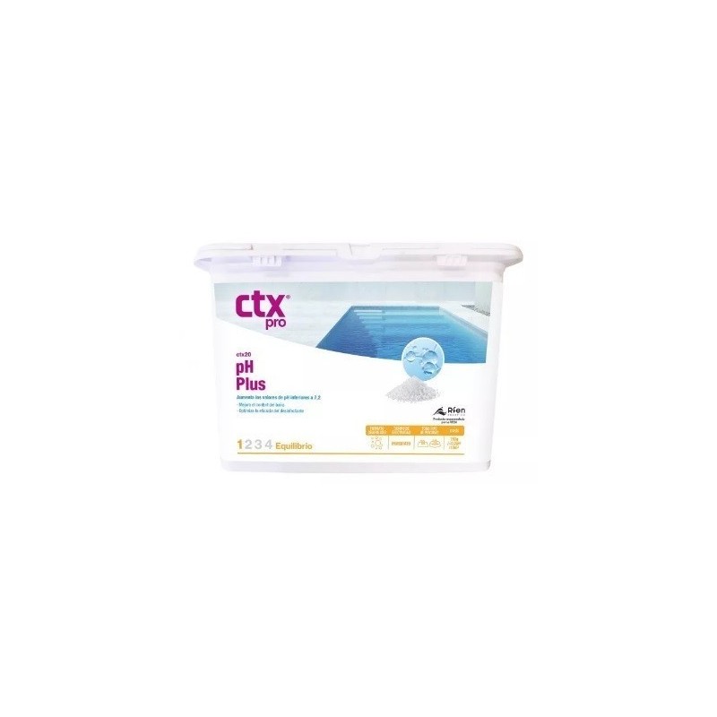 CTX 20 pH Plus 5 Kg INCREMENTADOR PH. 74895