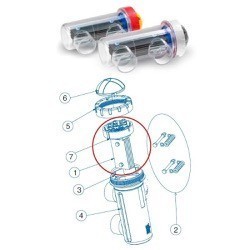 Electrodo célula E-Next / Advance 30 IDEGIS. 72331