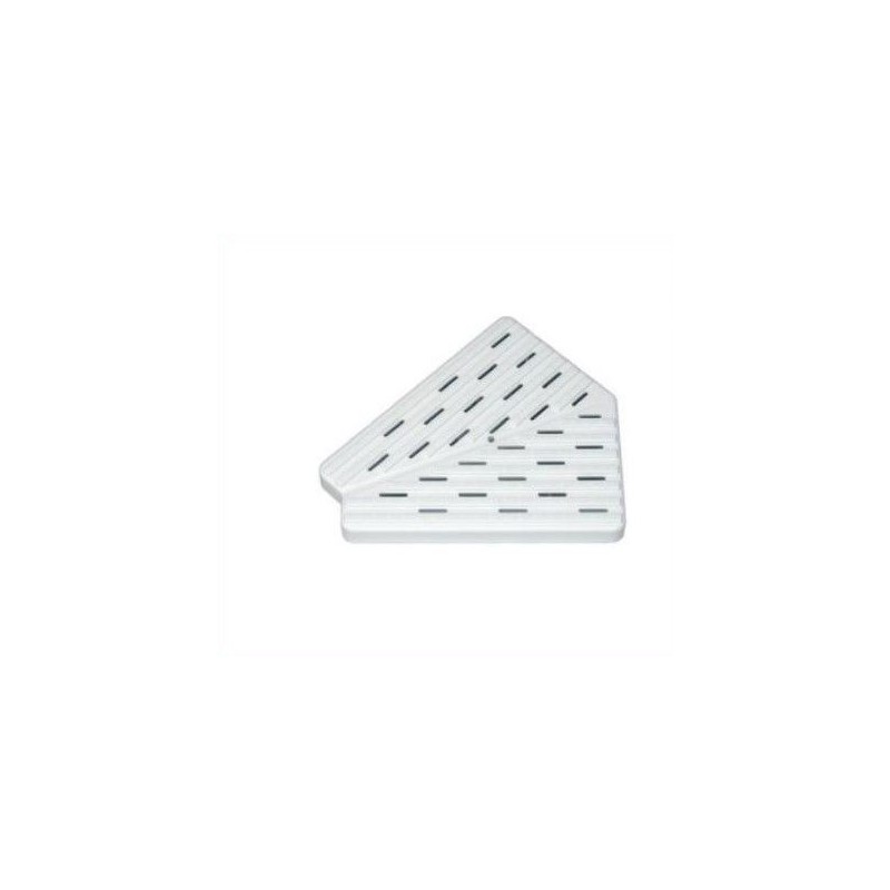 Placa esquina canal rebosadero piscina 45o 35x245mm Astralpool. 22392