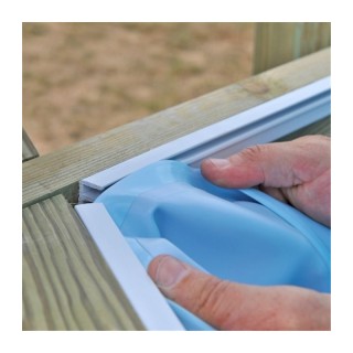Liner azul piscina madera Grenade 2 436 x 336 x 117 Gre. F7900862